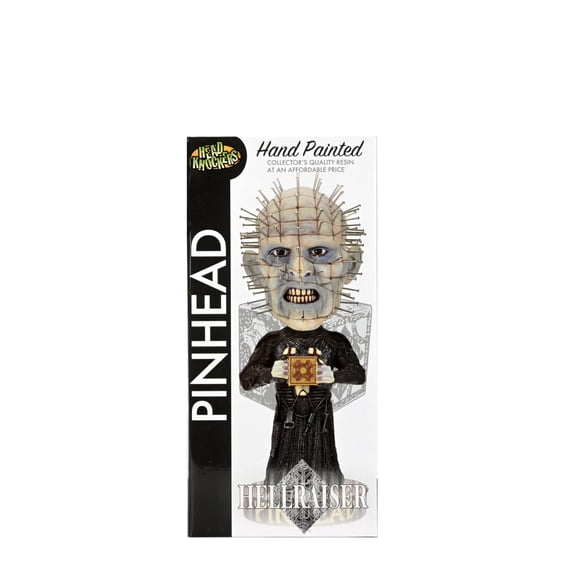 Figura NECA Pinhead Head Knocker de 18 cm con energía solar