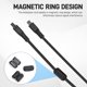 thumbnail image 4 of Cable de extensión YIBEICO AMS de 4 pines, 2 m con anillo magnético, 4 of 7