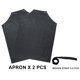 thumbnail image 5 of Delantal GNJCV 43x32 cm PVC impermeable 2 unidades, 5 of 7