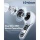 thumbnail image 3 of Audifonos Acefast T8 Crystal TWS In Ear Bluetooth Blanco, 3 of 3