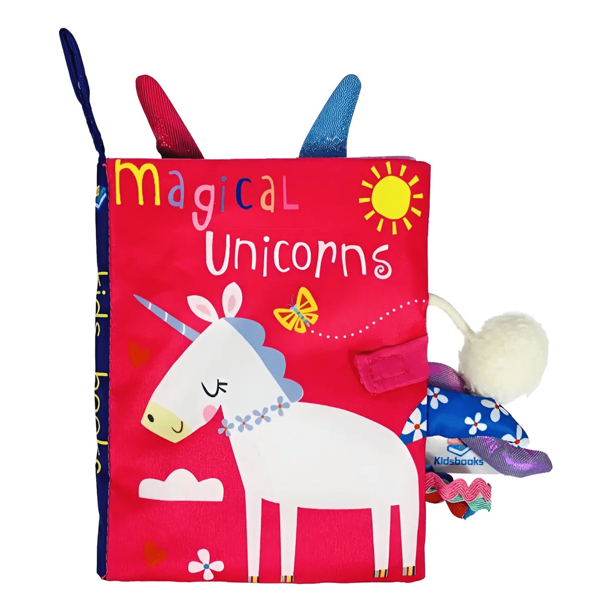 libro Sensorial Belug Para Niños/niñas Para Estimulación Temprana Unicornio