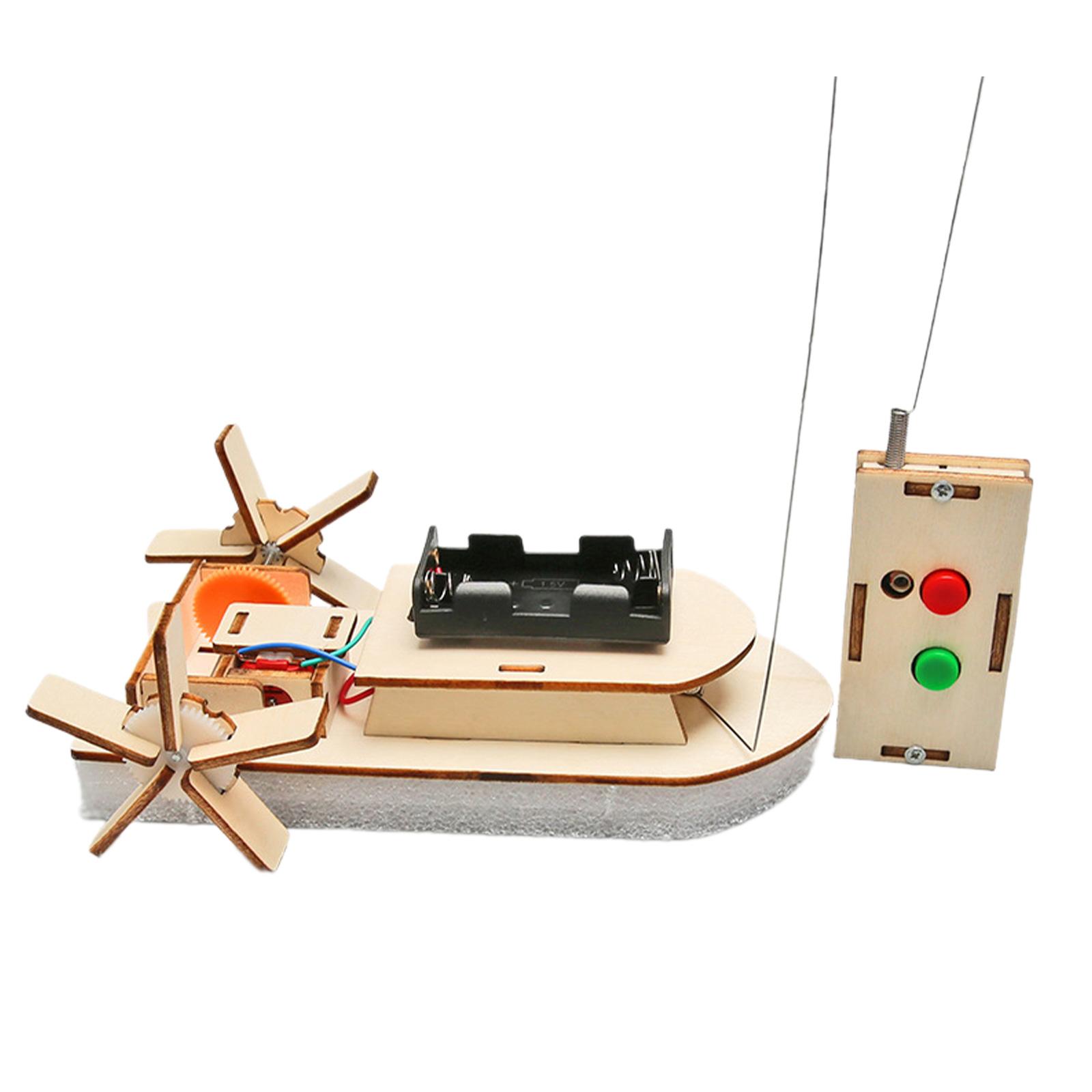 Magideal - Kits De Experimentos Científicos De Madera Para Niños, Juguete Del Desarrollo, Modelo De Barco, Juguete De Construcción De Modelo Ensamblado Para Niño