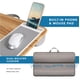 thumbnail image 4 of Lap Desk LapGear Home Office, madera de roble veteado para ordenadores portátiles de 15,6 pulgadas, 4 of 6