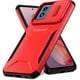 thumbnail image 1 of Funda Resistente para Motorola Moto G Play 4G 2024 con Tapa Deslizante y Protección Militar Rojo, 1 of 6