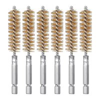 Magideal - Cepillo De Acero Inoxidable Pequeño Para Taladro, Máquina De Cepillo De Alambre, Eliminación De Pintura, Alambre Duradero, Broca Hexagonal, Limpieza D Cobre