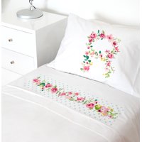 Tuyo Print - Juego De Sábanas Transición Letras Vintage R