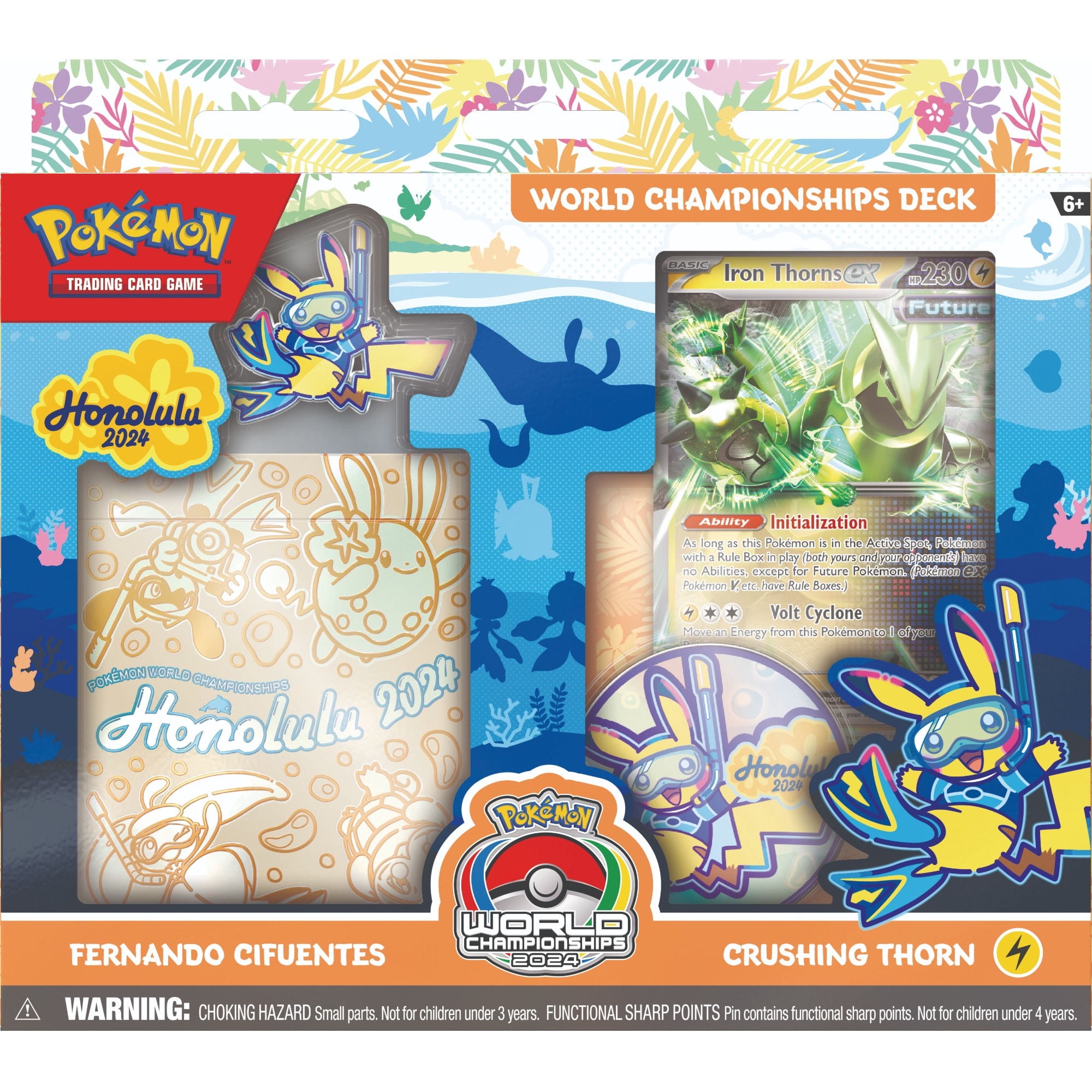 Pokémon - Baraja Del Campionato Mundial Wcs Decks (2024) Ingles - Fernando Cifuentes