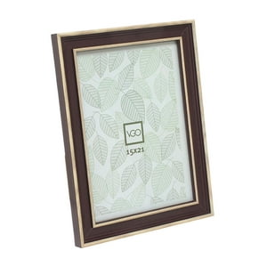 Vgo - Marco Simil Madera Combinado Marron 20X25 Cm