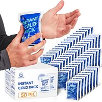 Paquete Frío Instantáneo Allsett Health Desechable, 50 Paquetes