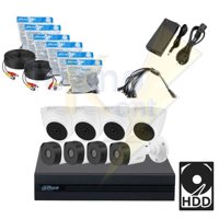 Kit Dahua Xvr 8Ch /4Bullet/4Turret 2Mp