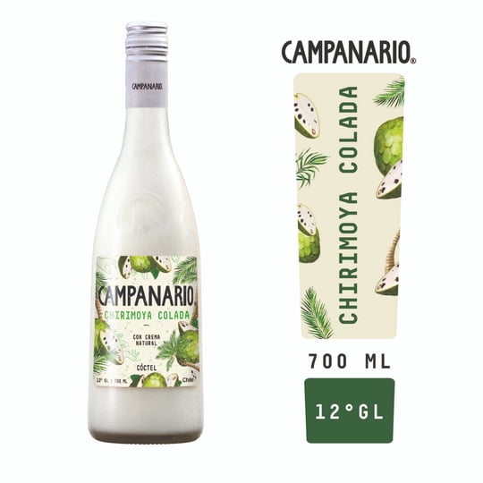 Cóctel Chirimoya Colada Botella 700 cc Campanario