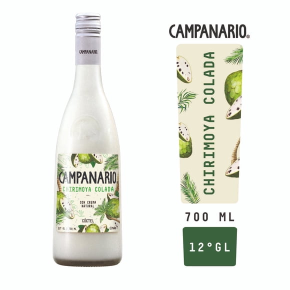 Cóctel Chirimoya Colada Botella, 700 cc