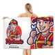 thumbnail image 1 of Mecánico Toalla de playa de secado rápido con diseño temático, regalo para mujeres y niñas, ideal para cumpleaños, fans, amantes de la música, uso en la playa o al aire libre, 78 × 180 cm, 1 of 6