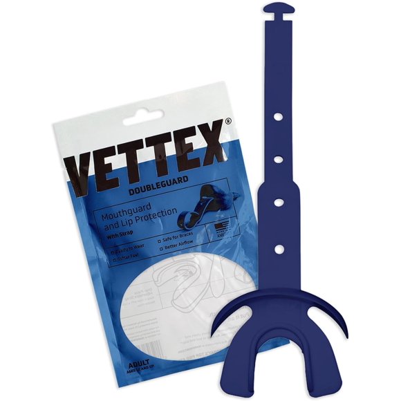 Protector Bucal Vettex DoubleGuard Navy – Protección de Labios