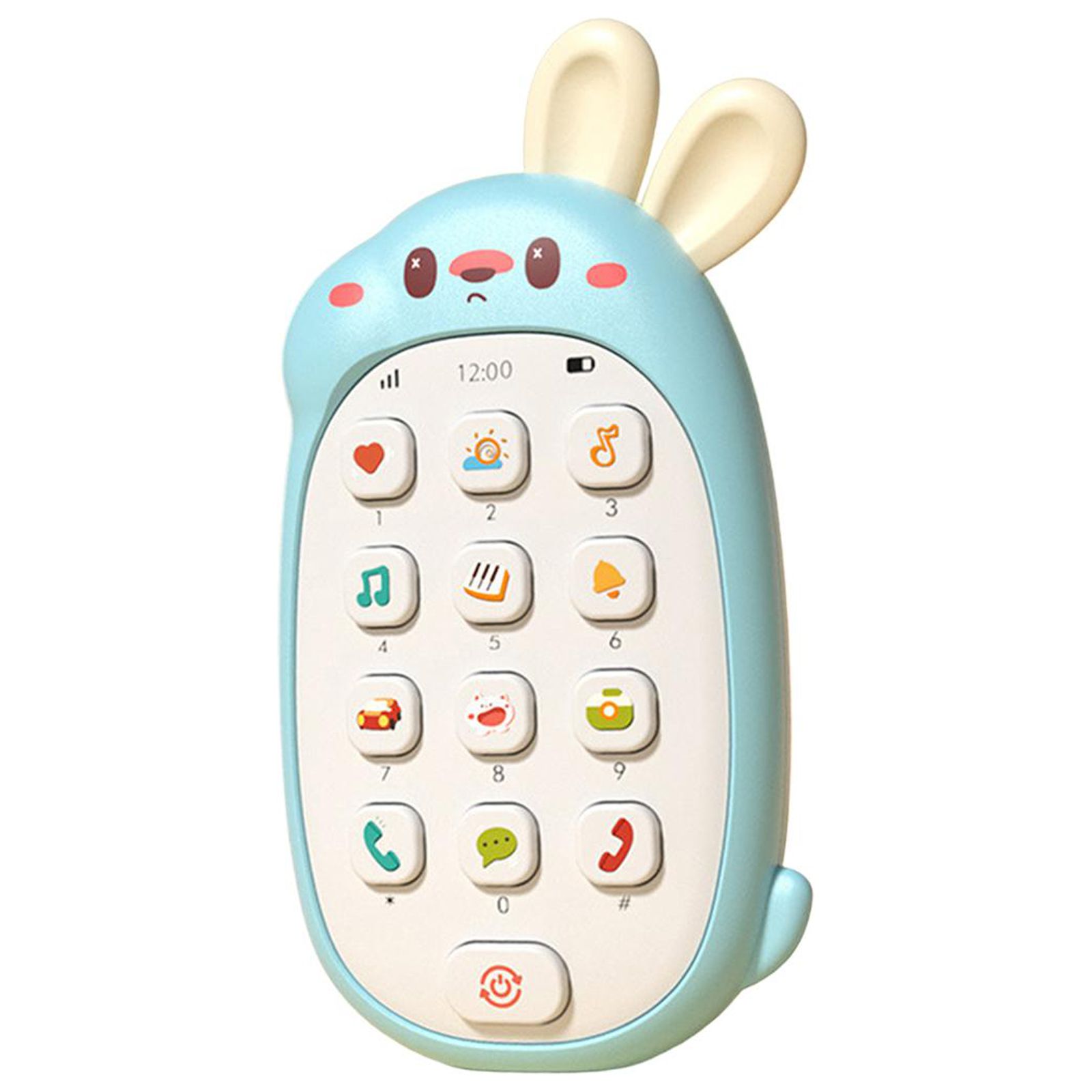 Bothyi - Bebé Juguetes De Teléfono Móvil Para 1 Año De Edad Juguete Sensorial Simulación Teléfono Niños Regalo Infantil Azul