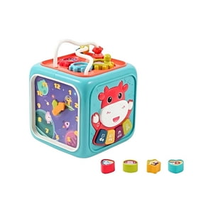 Genérico - Cubo De Actividades Musical Para Bebés Con Luz Y Sonido