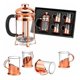 thumbnail image 1 of Set Cafetera Francesa Y Tazas Encobrizadas, 1 of 4
