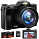 thumbnail image 1 of Cámara digital FlyFrost 5K WiFi Autofocus 48MP para vlogs, 1 of 8