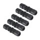 thumbnail image 1 of Acoplador impermeable RJ45 de Uxcell, conector de cable LAN Ethernet de doble cabeza IP67, para Cat5e/Cat5, paquete de 5, 1 of 6