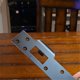 thumbnail image 2 of Placas De Golpe De Cerradura De Puerta Aceite Frotado Bronce 2 Paquete Con Tornillos Reforzados Y Bito Huecos Doubule Striker Para Puerta Interior Exterior Placa De Seguridad Striker Para, 2 of 3