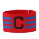thumbnail image 3 of Fútbol Fútbol Deportes Brazo Bandas Ajustables Capitán Brazalete #2 Rojo, 3 of 5