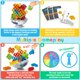 thumbnail image 4 of Juego de mesa Stacking Game Tetra de 70 piezas para niños y adultos, 4 of 7