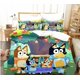 thumbnail image 1 of Bluey Collection Bed Quilt Cover Set3-Piece Bedding Set (1 Duvet Cover + 2 Pillow Shams), 1 of 5