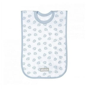 Beaba - Babero De Algodón Evolutivo Azul