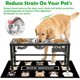 thumbnail image 2 of Comedero Elevado SHAINFUN 3 Platos 1700 ML para Perros Grandes, 2 of 3