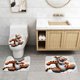 thumbnail image 2 of Juego de Alfombras de Baño Desmarcar Winnie Pooh y Tigger 3 Piezas, 2 of 6