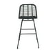 thumbnail image 4 of Pack 4 Taburete Piso Grecia Alto 75 cm | Rattan color Negro, 4 of 6