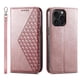 thumbnail image 3 of Funda Flip FOXDOCK para iPhone 15 Pro Max , Estilo Billetera con Diseño Rombo, Correa de Mano y Soporte, Uso Diario, 3 of 6