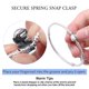 thumbnail image 4 of Pulsera HappyStar de cadena serpiente de plata de ley 925 para mujer, 4 of 7
