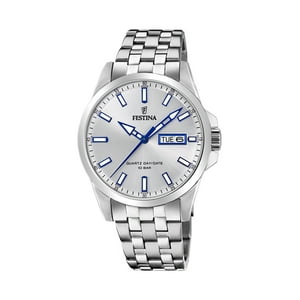Reloj F20357/1 Festina Plateado Hombre Acero Clásico