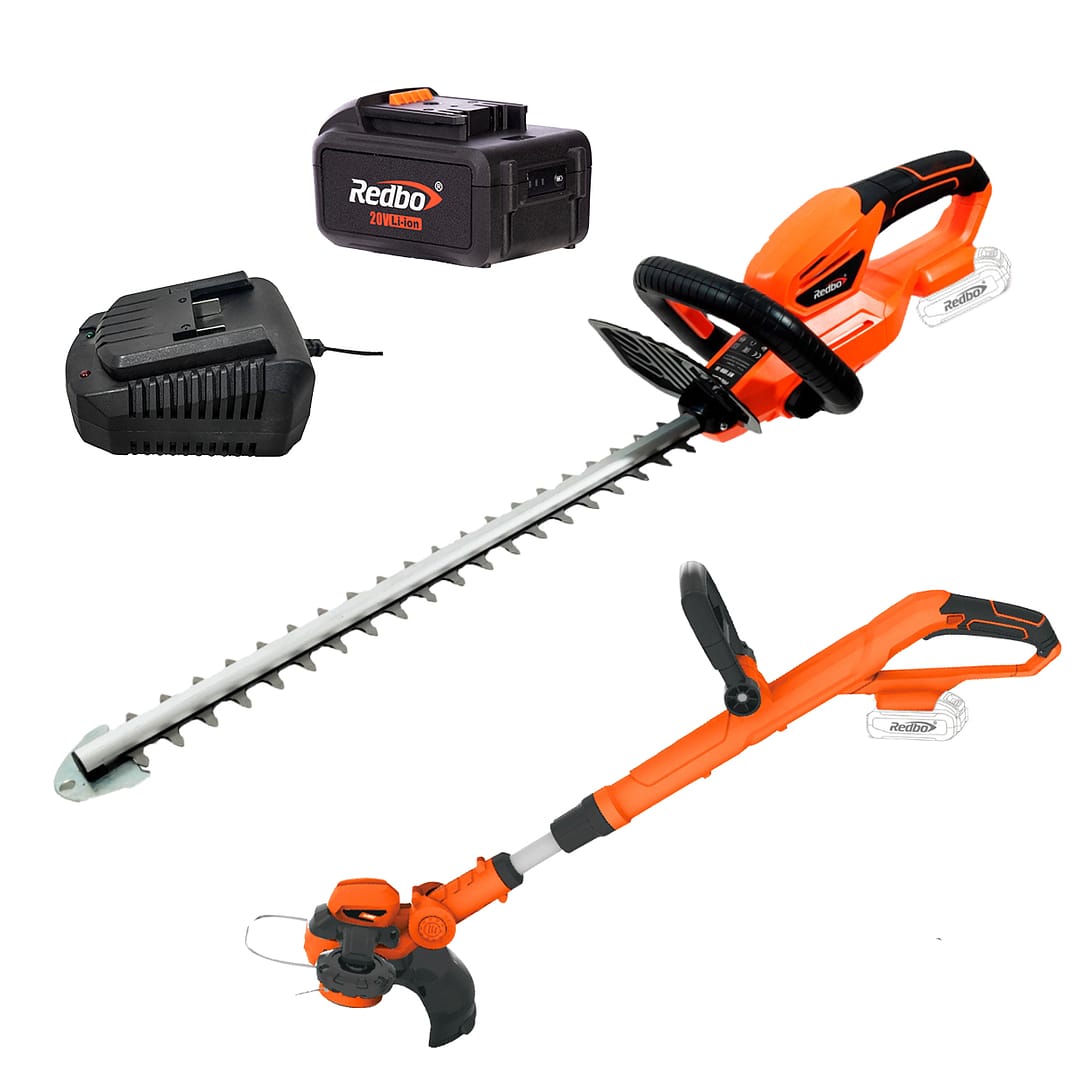 Alternative - Orilladora + Cortasetos Inalambrico + Bat 3.0 Ah + Cargador