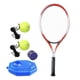 thumbnail image 1 of Entrenador de tenis, pelota de , autopráctica, ejercicio portátil, equipo de entrenamiento de tenis para interiores y exteriores, entrenamiento 2 bolas 1 mano de pegamento, 1 of 4