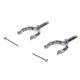 thumbnail image 2 of Juego de bocinas Rowlock de montaje superior SEACHOICE para vehículos, cromadas, 2 of 5