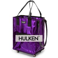 Bolsa De Supermercado Reutilizable Con Ruedas Hulken Ultraviolet