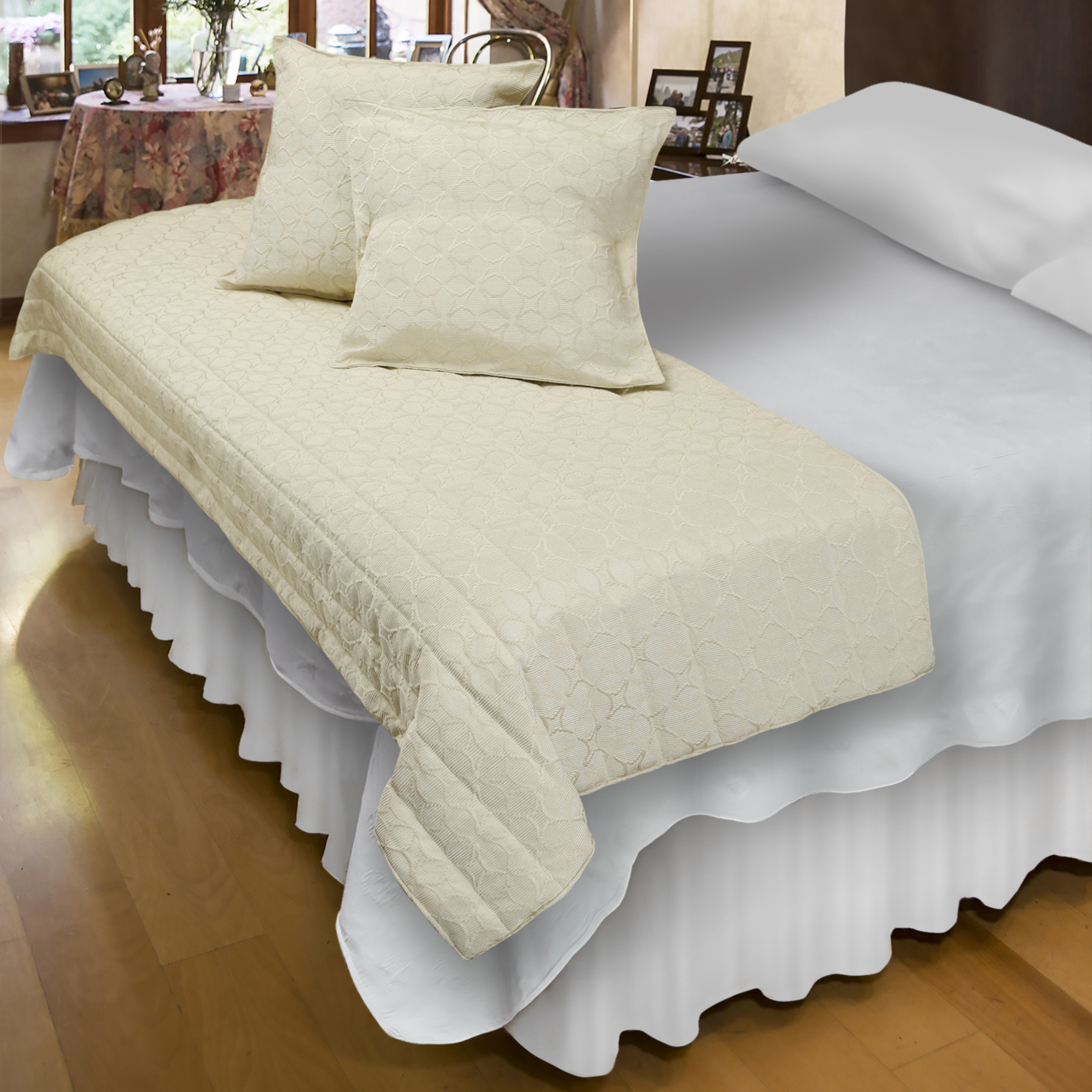 Mallorca - Piecera Con Fundas Sidney Cruda Reversible