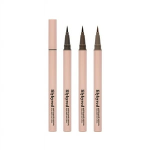 Lily By Red - Lápiz Delineador Coreano De Larga Duración, Am9 To Pm9 Survival Penliner Natural 02 #Ash Brown