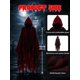 thumbnail image 3 of Capa con capucha POEURO 180 cm para Halloween y cosplay, 3 of 6