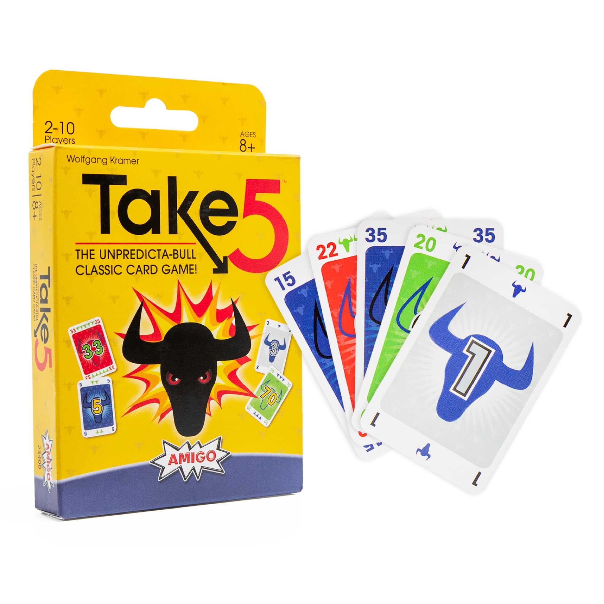 Juego De Cartas Amigo Games Take 5 Classic Para Niños Y Adultos Mayores De 8 Años
