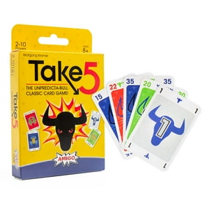 Juego De Cartas Amigo Games Take 5 Classic Para Niños Y Adultos Mayores De 8 Años