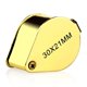 thumbnail image 5 of Lupa Jewelers Pineapple G30 con aumento de 30 aumentos con estuche dorado, 5 of 9