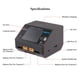thumbnail image 4 of Cargador Lipo HOTA D6 Pro AC200W DC650W 15A para LiHV Nicd NiMH, 4 of 7