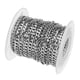thumbnail image 3 of Tono de plata del rollo de cadena del encintado del acero inoxidable para la joyería que hace los artes 5m m, 3 of 5