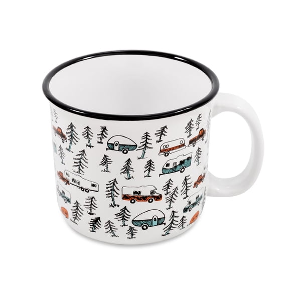 Tazón o Mug cerámica diseño Casa Rodante