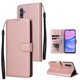 thumbnail image 4 of Funda Cartera para Samsung Galaxy A16 5G con Tarjetero, Soporte y Cordón - Protección Oro rosa, 4 of 5