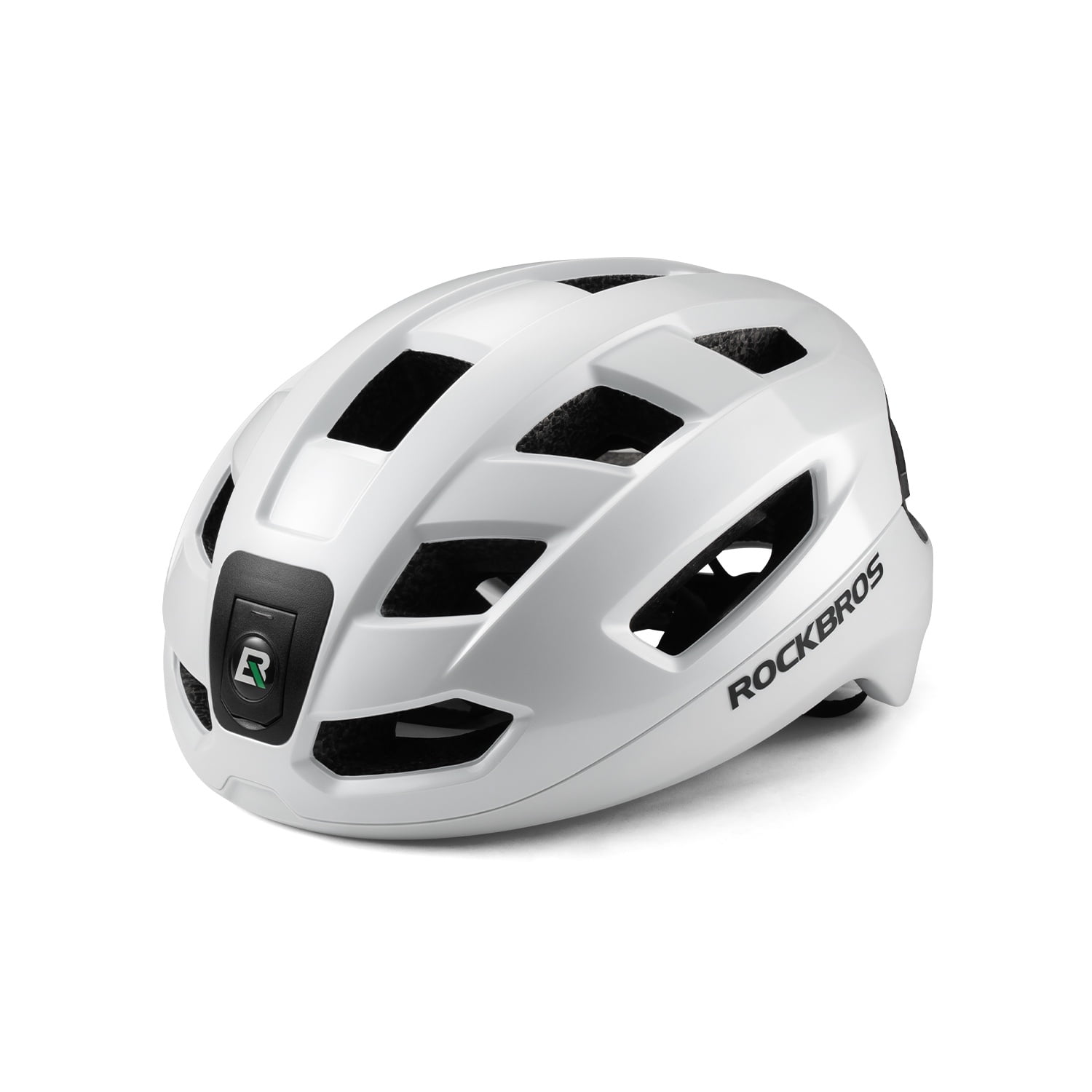 Casco Para Ciclismo Con Faro Frontal Luz Trasera Remoto Rockbros Zk-031
