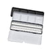 thumbnail image 2 of Paleta de pintura Paleta de acuarela vacía Lata de acuarela de metal Caja de paleta Paleta de pintura Estuche de pintura Portátil Fácil de transportar 26 medias sartenes, 2 of 5